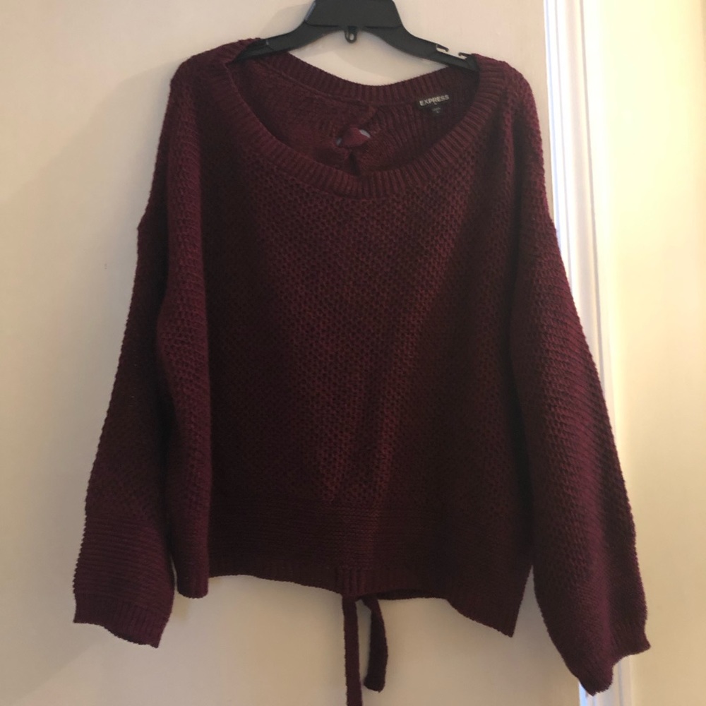 Express Red Sweater